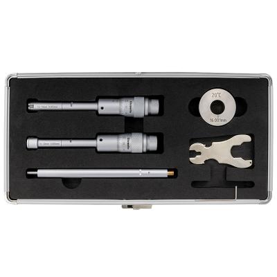 Indvendig 3-punkt mikrometre i sæt 12-20 mm inkl. forlænger og kontrolringe